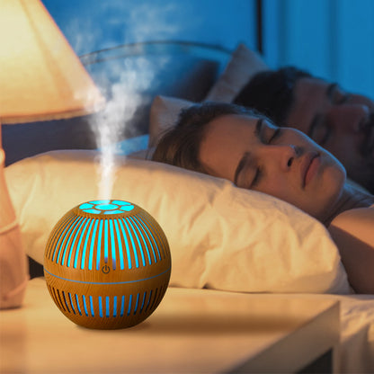 Aroma Diffuser, Luftbefeuchter in Holzoptik