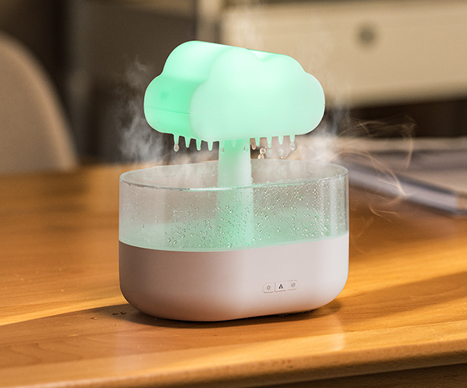 Regenwolken Aroma Diffuser, Luftbefeuchter