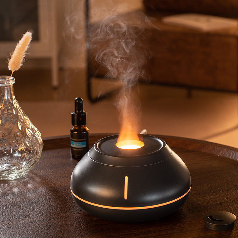 Bunte Simulation Flamme Aroma Diffusor Luftbefeuchter