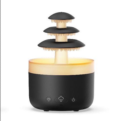 Aroma Diffuser, Luftbefeuchter mit buntem Farbverlauf und Ambientelicht