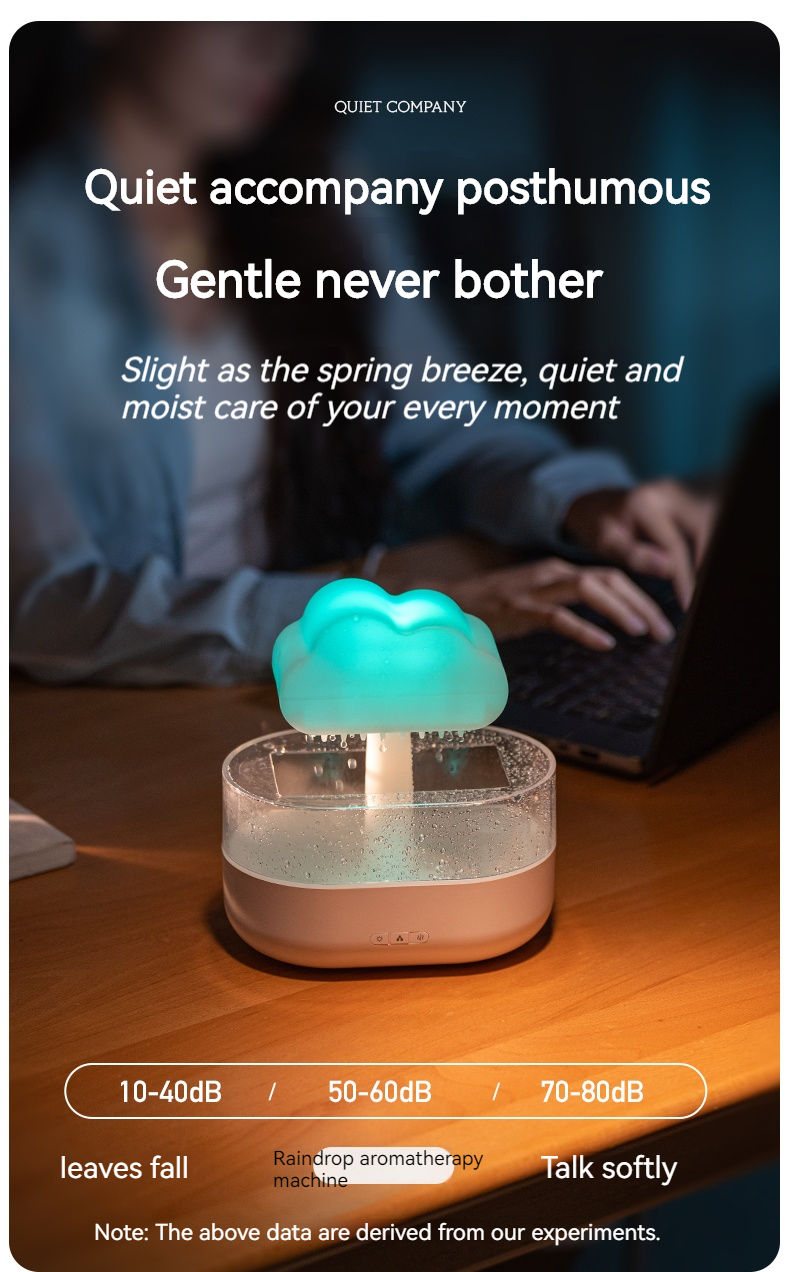 Regenwolken Aroma Diffuser, Luftbefeuchter